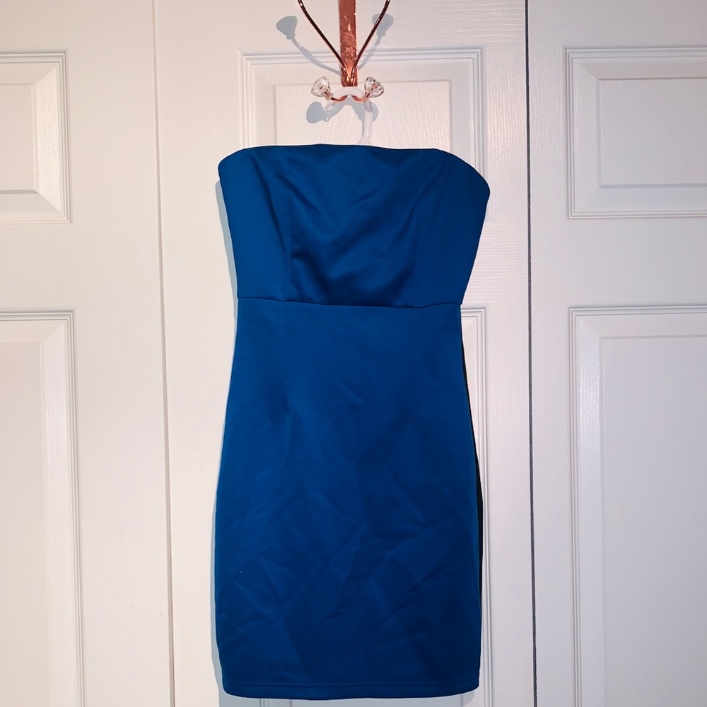Forever 21 Blue & Black Dress